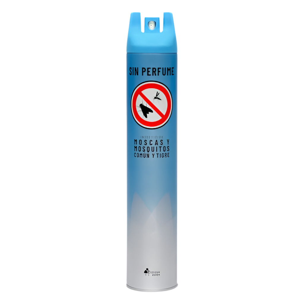 Insektenspray – gegen Fliegen und Mücken - Insecticida moscas y mosquitos sin perfume