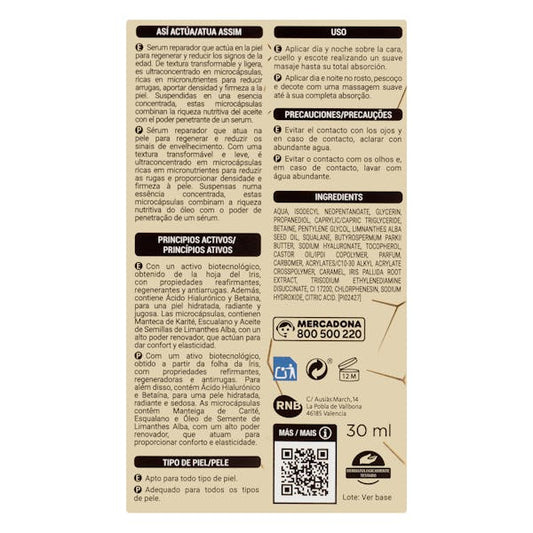 Luxus Reparatur-Serum mit Mikro-Kapseln & Hyaluronsäure