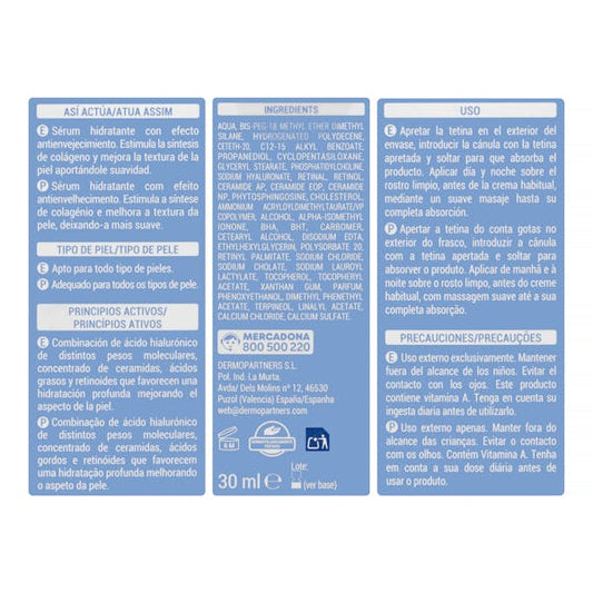 Feuchtigkeitsserum mit Hyaluronsäure & Ceramiden