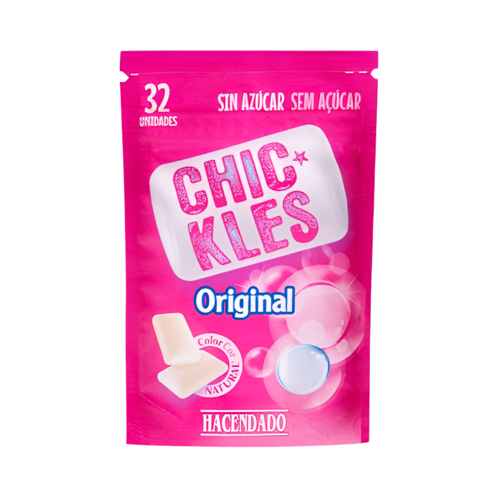 Kaugummi Bubblegum - Chicles original sabor frutas gragea