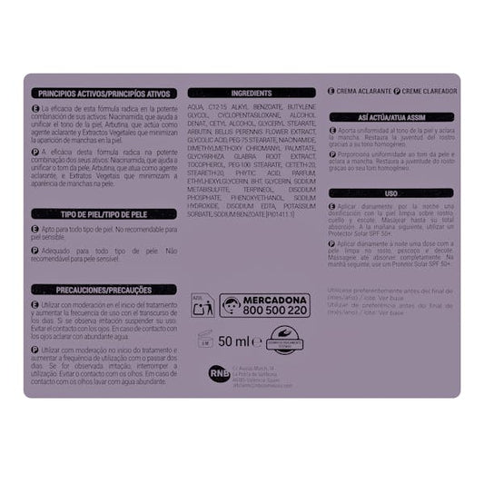 Nachtpflege-Creme Aufhellend & Anti-Pigmentflecken