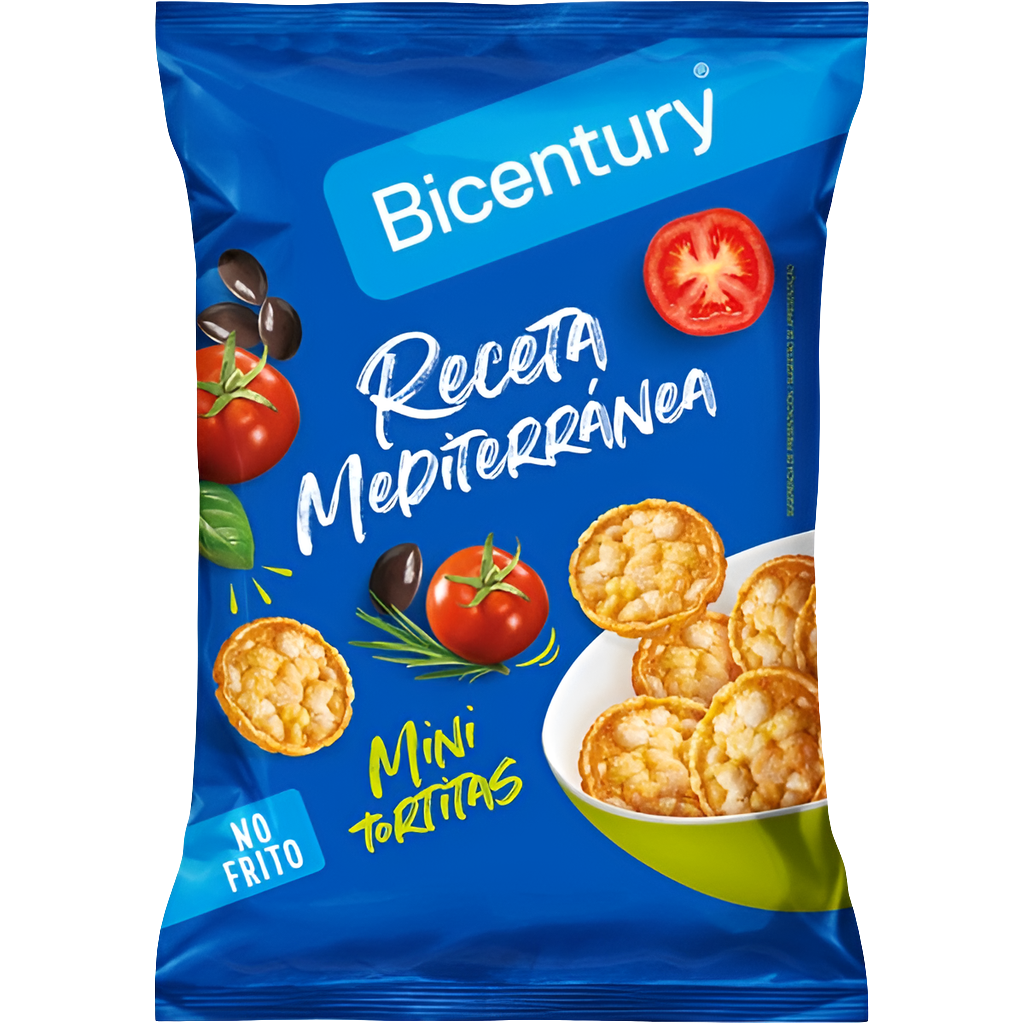 Mini-Maiswaffeln Mediterran - Bicentury Mediterran Mini Tortitas