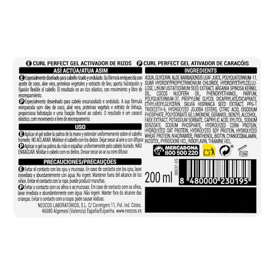 Curl Activator Gel Fix 3 – für definierte & flexible Locken