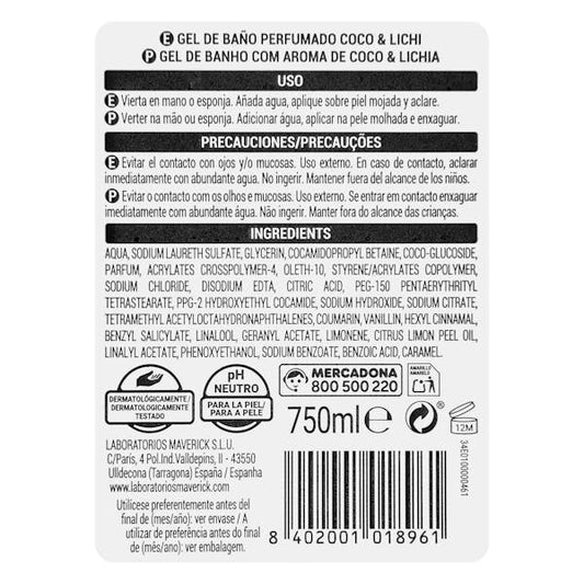 Coco & Lichi Duschgel – Hautnormal