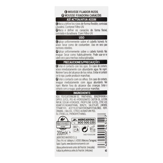 Locken-Mousse Fixation 2 – Definition & Natürliches Volumen