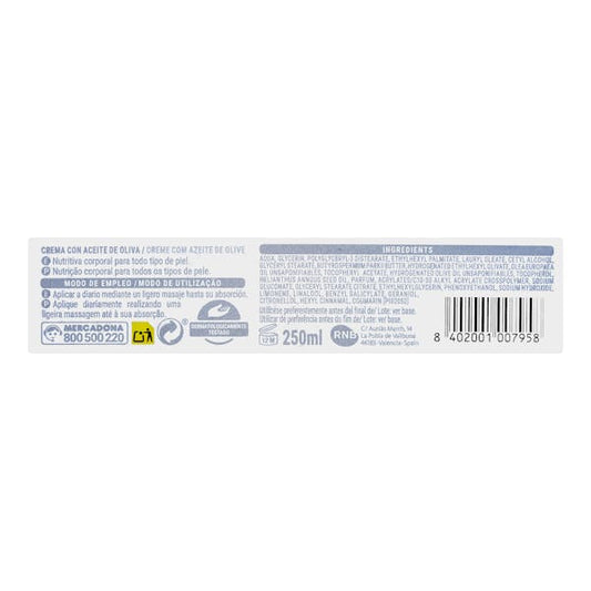 Feuchtigkeits- & Nährpflege Body-Creme mit Olivenöl