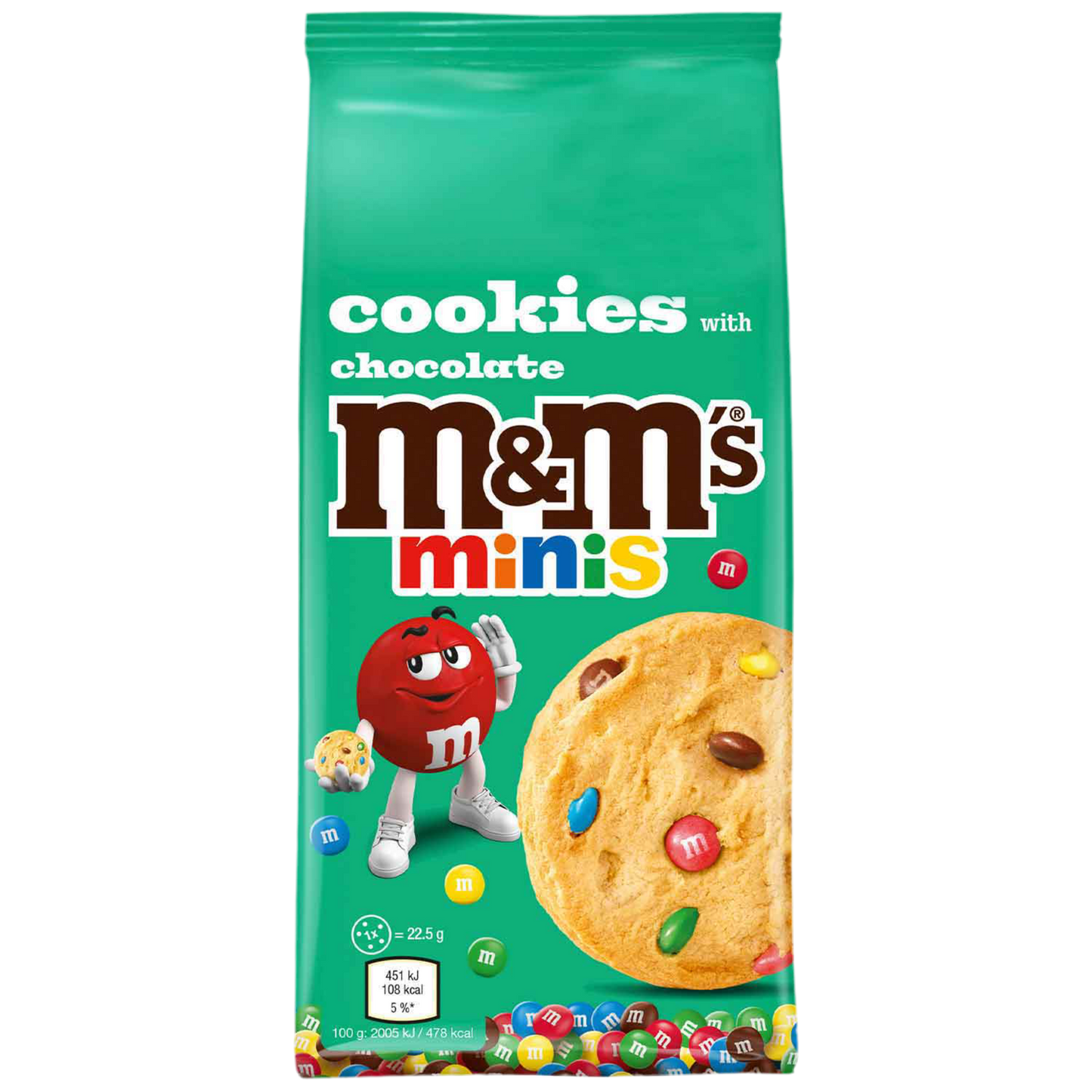M&M´s minis Cookies mit Schokolade