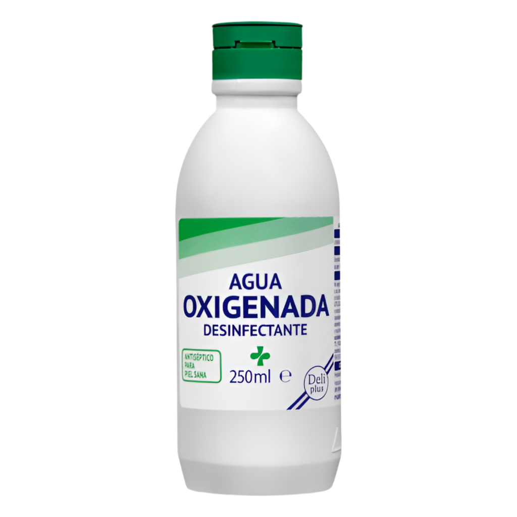 Wasserstoffperoxid-Antiseptikum - Agua oxigenada desinfectante antiséptico