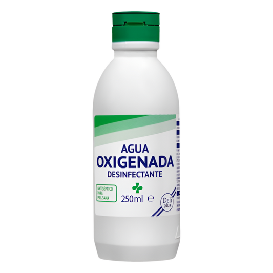 Wasserstoffperoxid-Antiseptikum - Agua oxigenada desinfectante antiséptico
