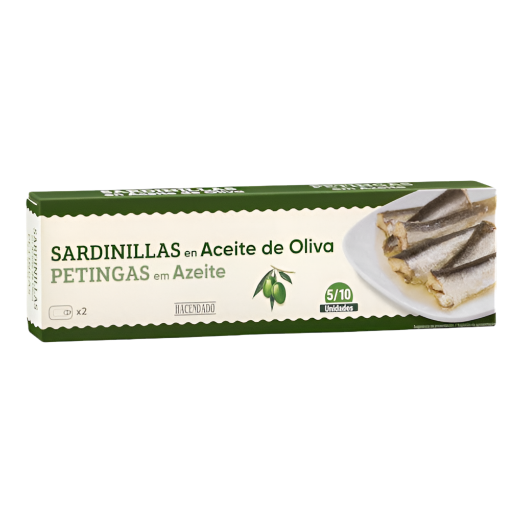 Kleine Sardinen in Olivenöl - Sardinillas en aceite de oliva 5-10 ud