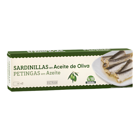 Kleine Sardinen in Olivenöl - Sardinillas en aceite de oliva 5-10 ud
