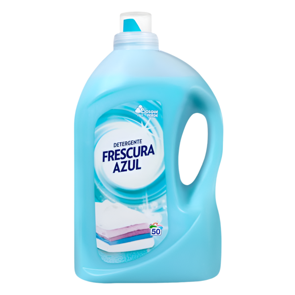 Flüssigwaschmittel – Duft: Frisches Blau - Detergente ropa Frescura Azul líquido