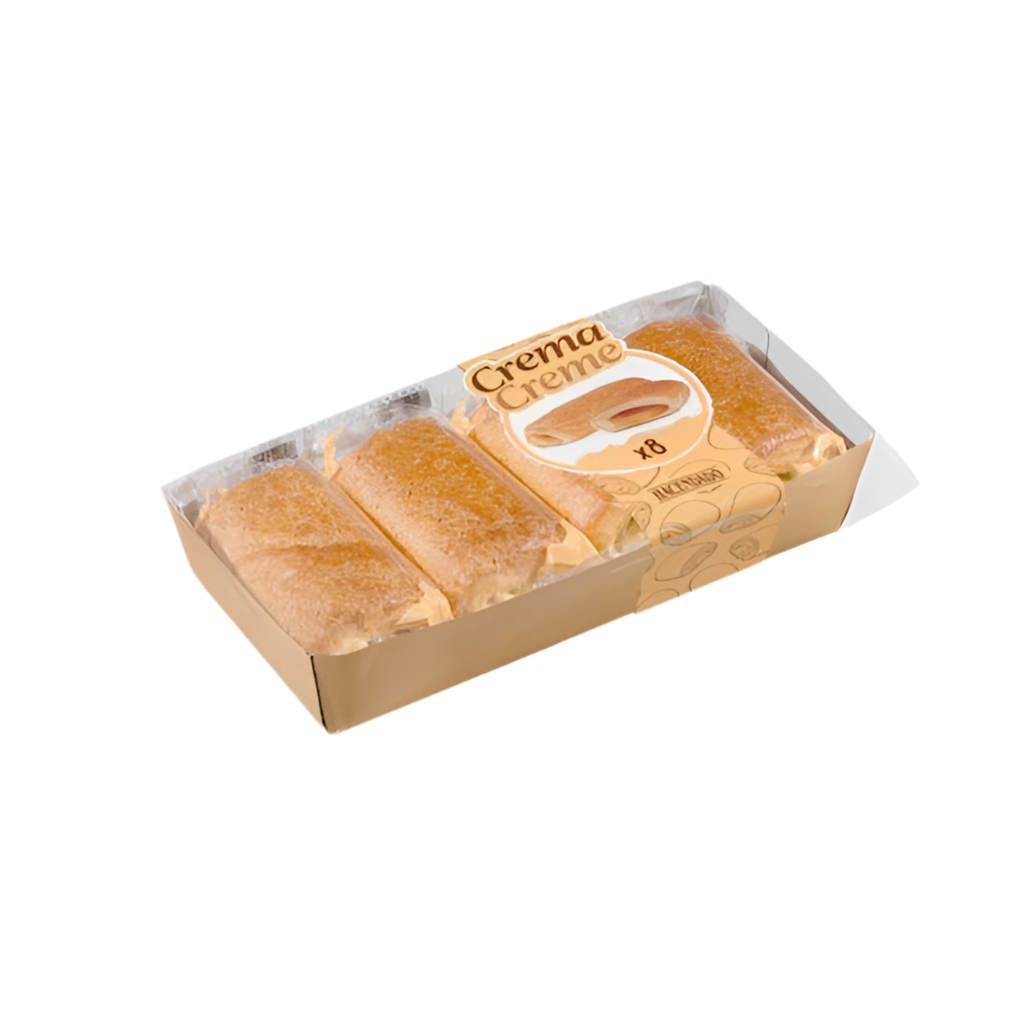 Napolitanas mit Cremefüllung - Napolitanas con relleno sabor crema