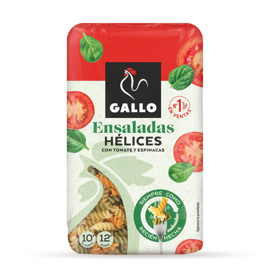 Salatnudeln Fusilli - Gallo Pasta Helices Ensaladas