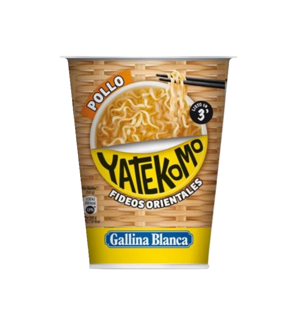 Instant-Nudeln mit Hähnchengeschmack - Gallina Blanca - YATEKOMO Pollo