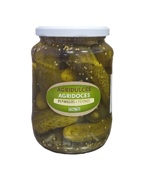 Pepinillos agridulces calibre grande
