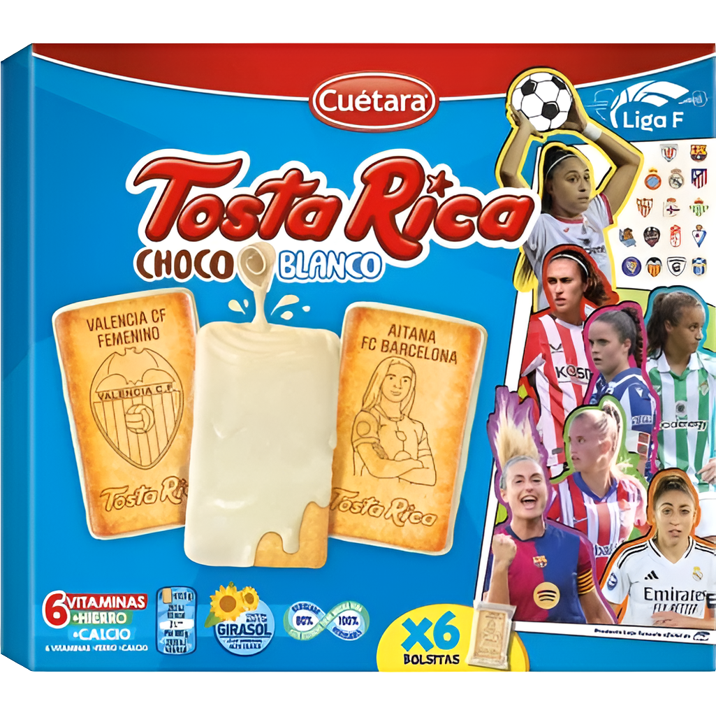 Cuetara Tosta Rica - Choco Blanco