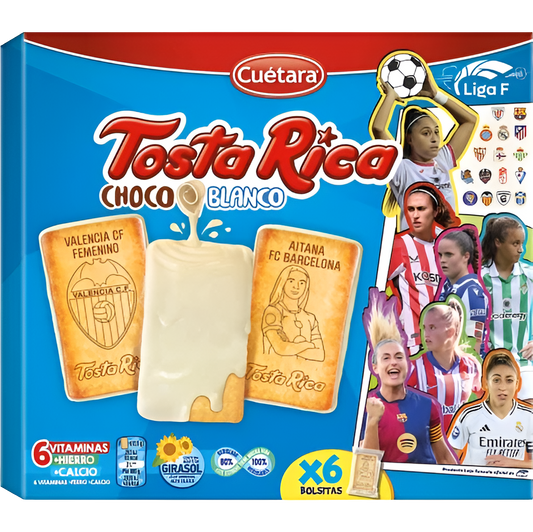 Cuetara Tosta Rica - Choco Blanco