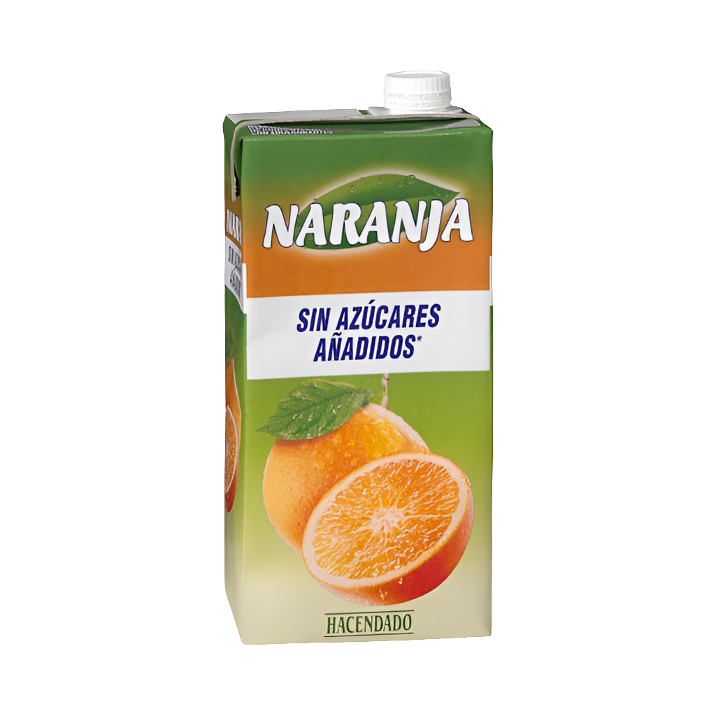 Orangensaft - Zumo de naranja sin azúcares añadidos