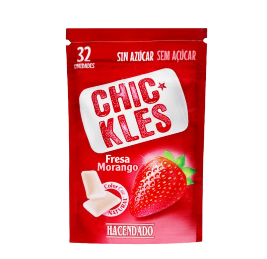 Kaugummi Erdbeere - Chicles fresa gragea