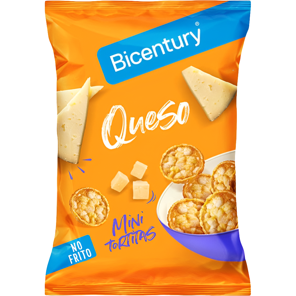 Mini-Maiswaffeln Käse - Bicentury Queso Mini Tortitas