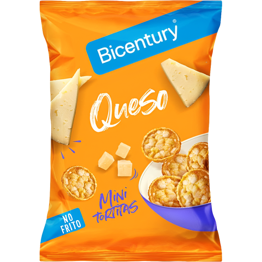 Mini-Maiswaffeln Käse - Bicentury Queso Mini Tortitas