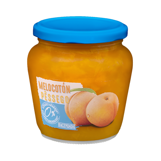 Pfirsichkonfitüre – 0 % Zuckerzusatz