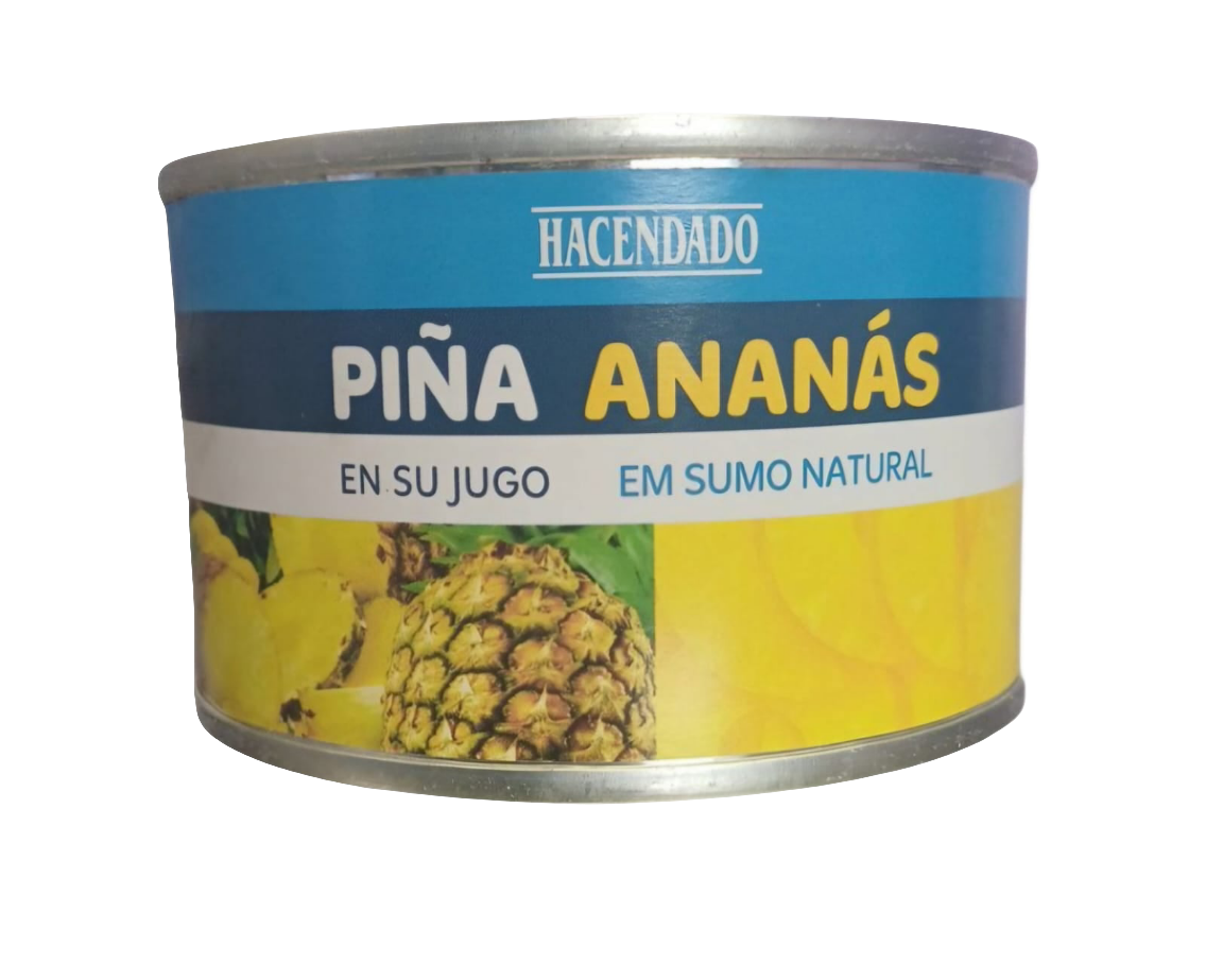 Ananasscheiben in eigenem Saft - Piña en su jugo