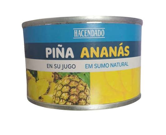 Ananasscheiben in eigenem Saft - Piña en su jugo
