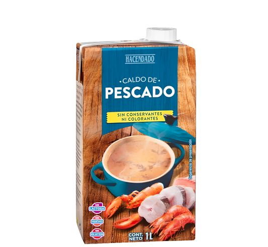 Fischbrühe - Caldo de Pescado
