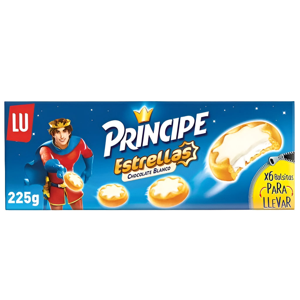 LU Principe Estrellas - Chocolate blanco