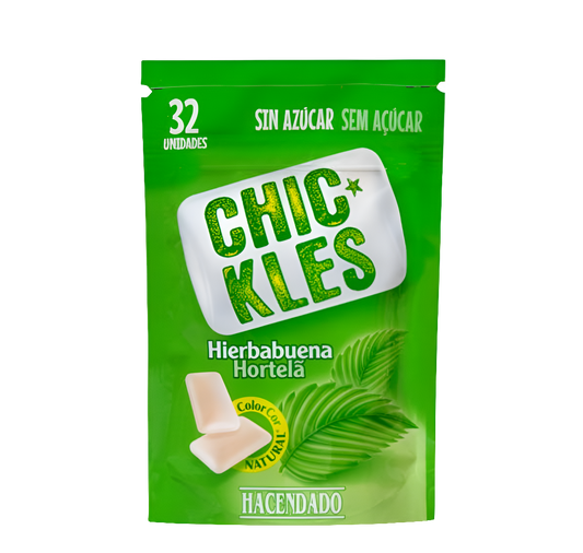 Kaugummi Minze - Chicles hierbabuena gragea