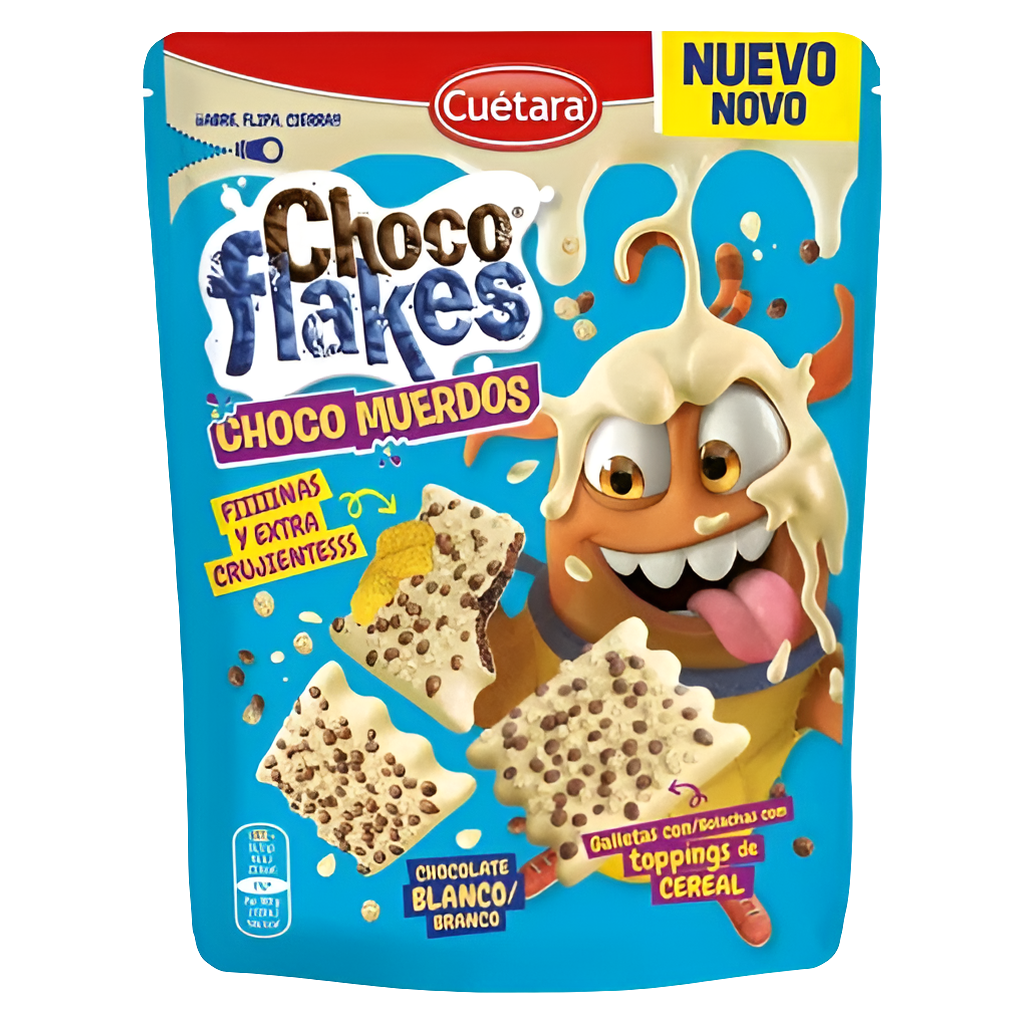 Cuetara Choco Flakes Blanco