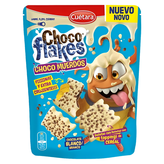 Cuetara Choco Flakes Blanco