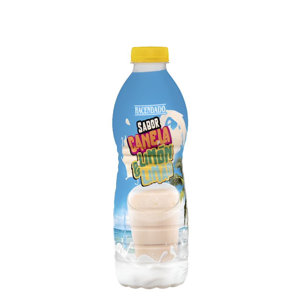Milchmischgetränk mit Zimt-Zitronen-Geschmack - Bebida láctea sabor canela y limón