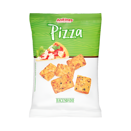 Mini-Brotchips mit Pizza-Geschmack - Anitines Panes especiales sabor pizza con queso