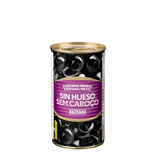 Schwarze Oliven ohne Stein - Aceitunas negras sin hueso