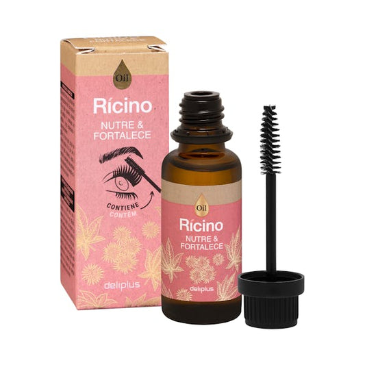Rizinusöl Pflege-Öl für Wimpern, Augenbrauen & Haar